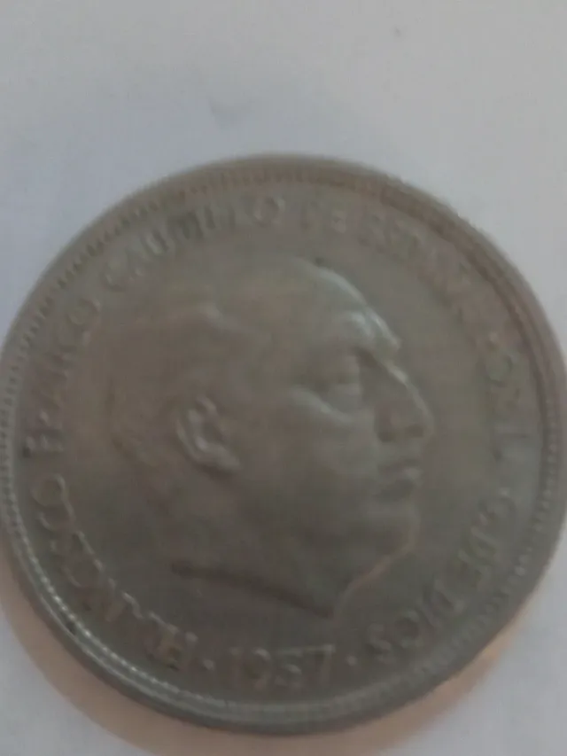 Moneda 50 Pesetas Franco 1957