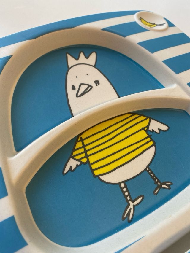 Vajilla infantil bambú Hema