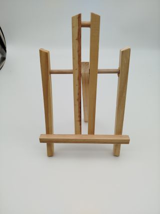 Mini caballete decorativo de madera 20X30CM