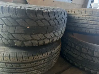 4 Llantas Toyota Land Cruiser 90 con neumaticos 