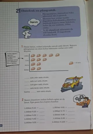 Libro OPORRETAN AISE MATEMATIKA 5 LEHEN HEZKUNTZA 