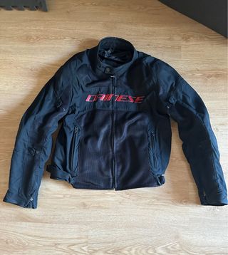 Chaqueta Dainese Moto Hombre Negra