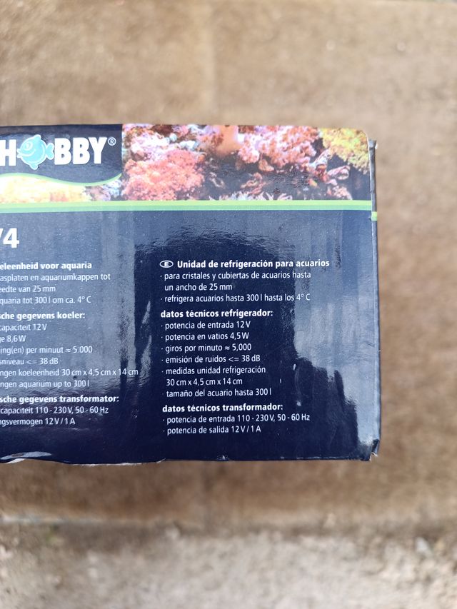 Aqua Cooler V4 Unidad de refrigeración para acuari