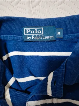 Polo Ralph Lauren Rayas Azul Hombre