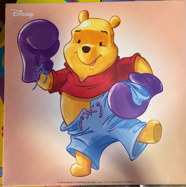 Cuadro Disney Winnie the Pooh Boxeo