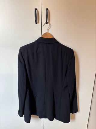 Americana Armani Mujer Talla 42 Negra