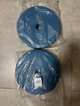 3 pares de discos bodytone 1’25KG, 2’5KG Y 5 KG