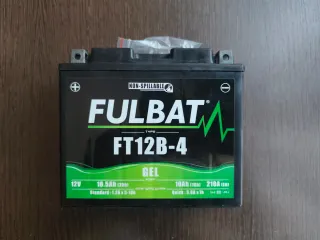 Batería moto FULBAT FT12B-4 12V 10.5Ah GEL