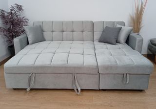 Sofa Cama Cómodo, Chaiselong, Arcón. Kris*. OFERTA