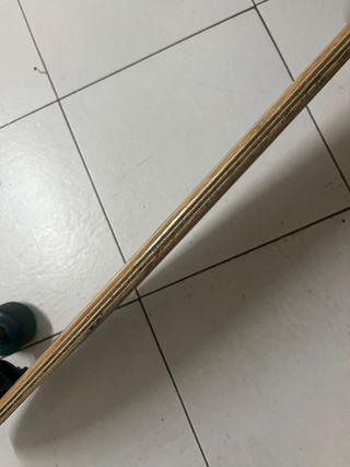 Longboard de madera con grip