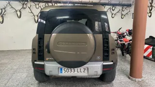 Tapas paragolpes gancho trasero Land Rover Def