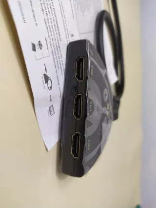 Conmutador HDMI 4K 3x1 HDTV XBOX PS4 PS5