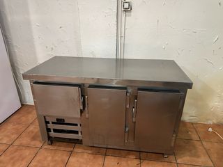 Mesa Fría Preparación Acero Inoxidable