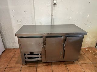 Mesa Fría Preparación Acero Inoxidable