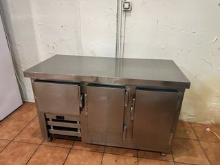 Mesa Fría Preparación Acero Inoxidable