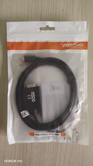 Adaptador Visscho VGA a USB-C