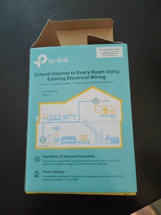 TP-Link Passthrough Powerline Starter Kit AV600