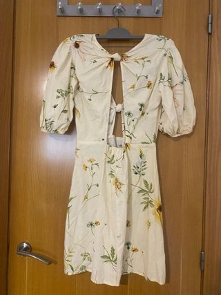 Vestido H&M flores amarillas