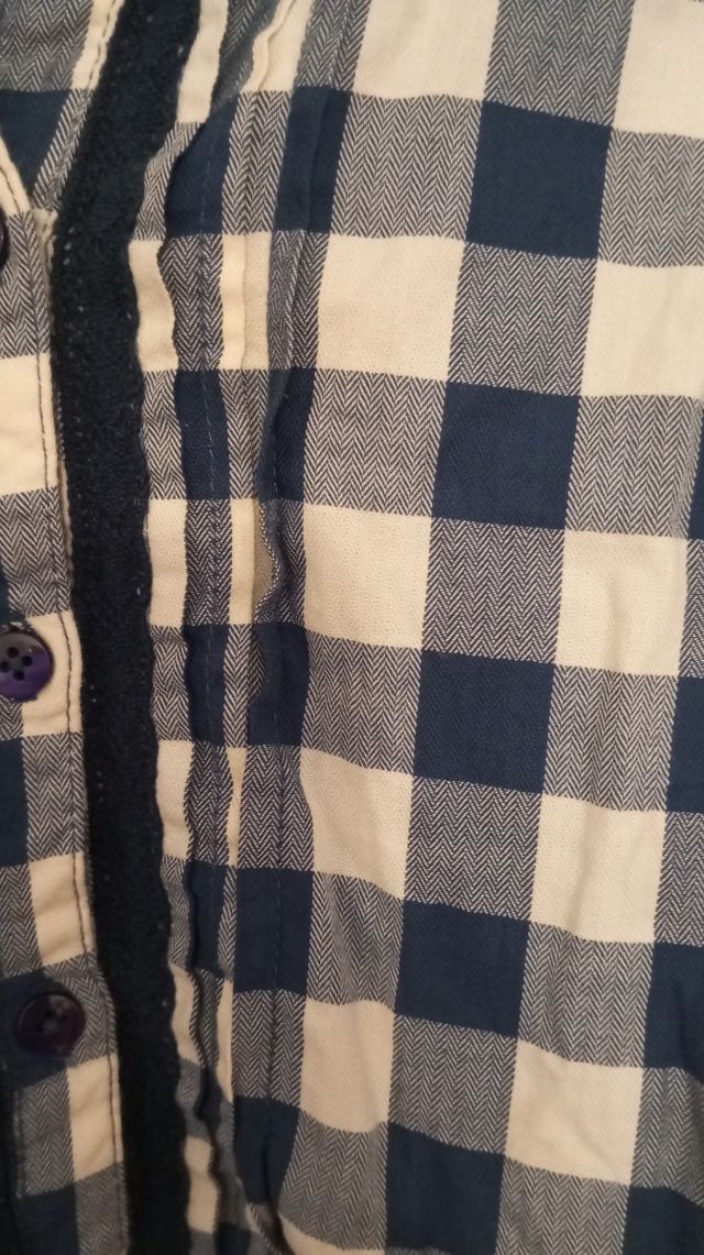 Vestido a cuadros niña talla 9/10