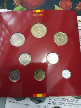 Estuche Pesetas 1996 Colección Monedas España