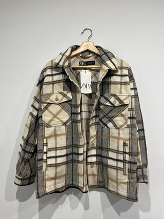 Chaqueta Zara cuadros M