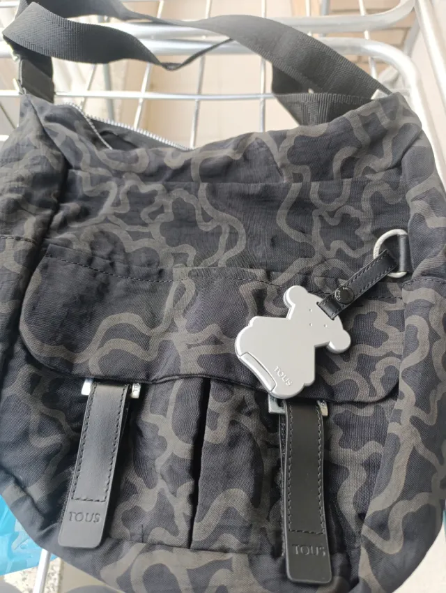 Bolso bandolera Tous gris