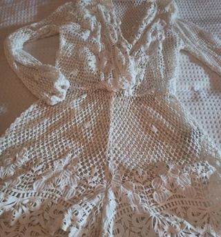 Mono Oysho Blanco y falda Holy Preppy 