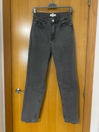 Vaqueros H&M grises rectos