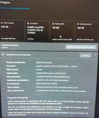 Mini PC CHUWI Corebox i5 8GB RAM 256GB SSD