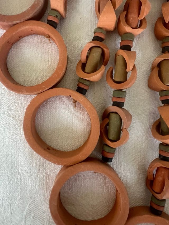 Artesanía Colombiana Barro Mujer Pared