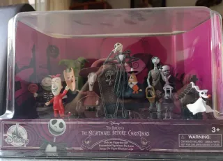 Pack Figuras Disney Pesadilla Antes de Navidad