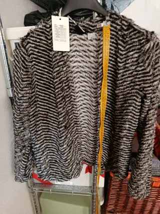 Giacca donna fantasia zebrata