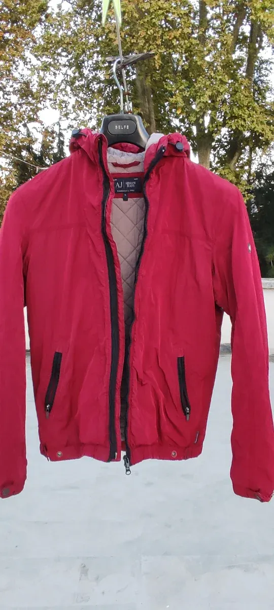 Giubbotto Uomo Giorgio Armani Rosso