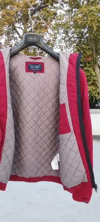 Giubbotto Uomo Giorgio Armani Rosso