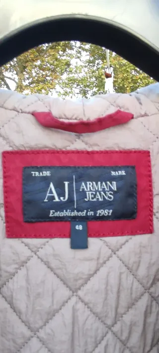 Giubbotto Uomo Giorgio Armani Rosso