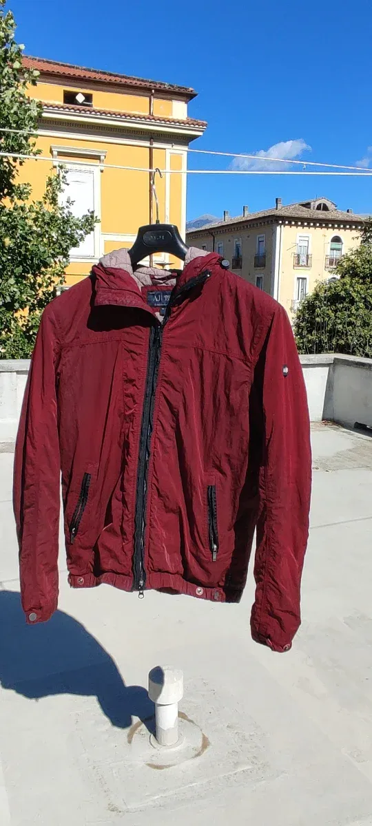 Giubbotto Uomo Giorgio Armani Rosso