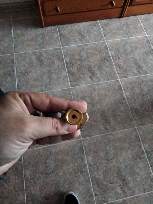 18 Picaportes dorados metal