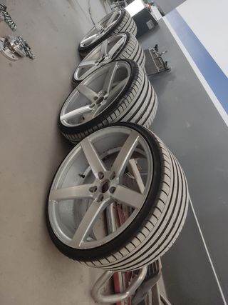Llantas 20 Doble Medida 5x112 con neumaticos nuevo