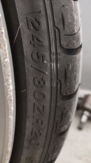 Llantas 20 Doble Medida 5x112 con neumaticos nuevo