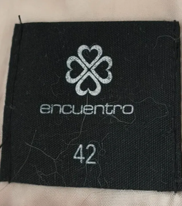 Chaqueta Encuentro Mujer Talla 42 Beige