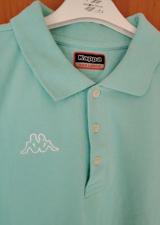 Polo Kappa verdino XXXL cotone vintage