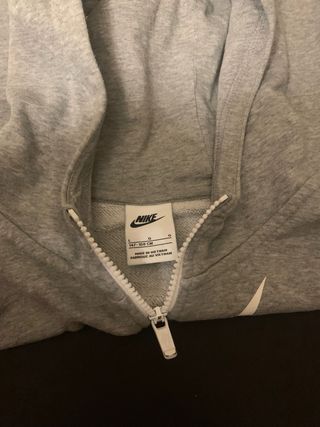 Conjunto Chándal Nike Gris con Logo Blanco