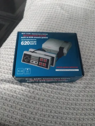 Consola Retro 620 Juegos Clásicos imita Nintendo 