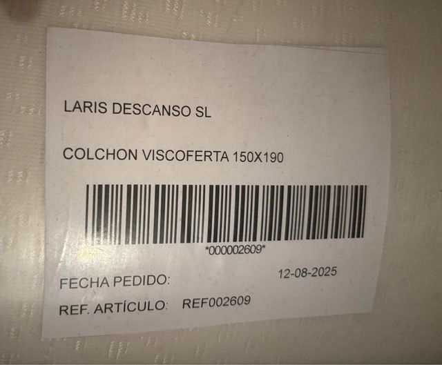 Colchones 150x190 y 135x190