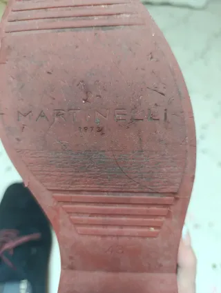 Zapatos Martinelli Azul hombre