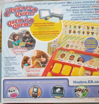 ¿Quién es Quién? Quem é Quem? Juego