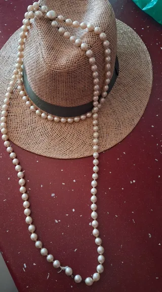 Collar doble de Perlas Años 30