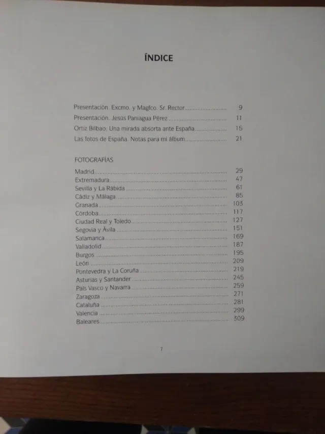 Una mirada absorta ante España