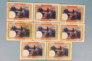 Lote 8 Billetes 100 Pesetas Banco de España 1925