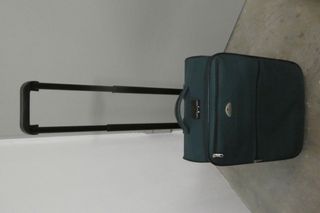 Maleta de viaje Samsonite verde mano